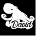 Vinyl Decal Name - Octopus
