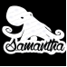 Vinyl Decal Name - Octopus