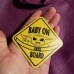 Lil Oda Baby On Board Sticker
