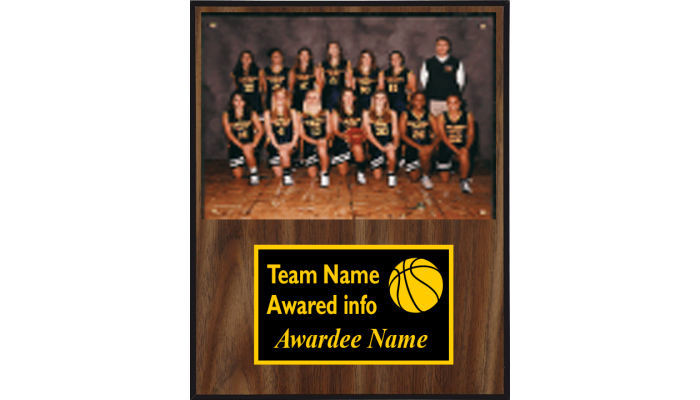 Plaque: 8x10 Photo Plaque 5x7 photo