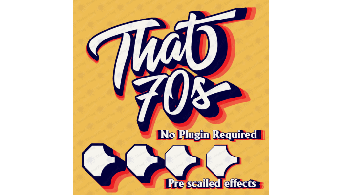 That 70s Illustrator Graphic Style