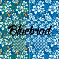 Lava Blue Pattern