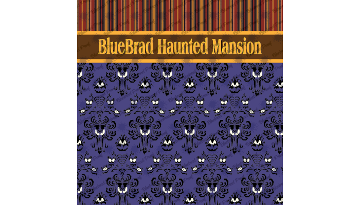 Haunted Wall Paper Pattern