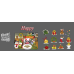 Santa workshop Flyer - Adobe Illustrator Project File