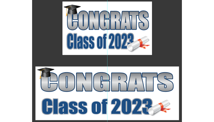 Graduation Banner - Congrats Class Year