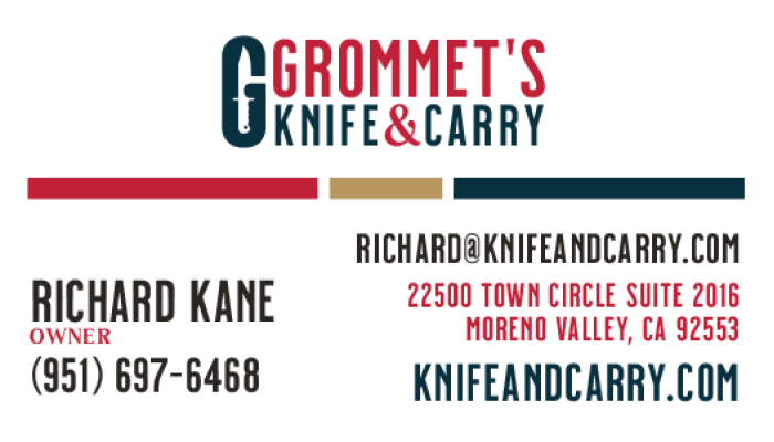 Business Cards - Richard - Grommets