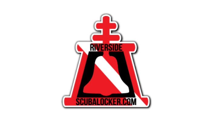 Riverside Scuba Locker 3x3 Diecut Stickers