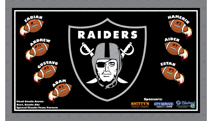 Radiers - Football - Team Banner Design