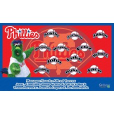 Phillies 1 - Baseball - T-ball - Team Banner Design