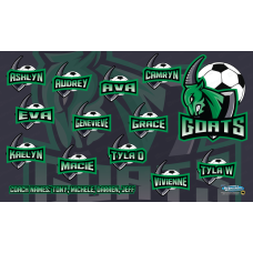 Goats - Soccer - Team Banner Design 