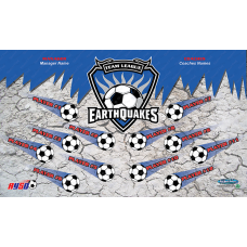 Earthquakes - Soccer - Team Banner Design 