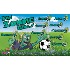 Zombie - Soccer - Team Banner Design 