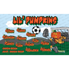 Lil Pumpkins - Soccer - Team Banner Design 